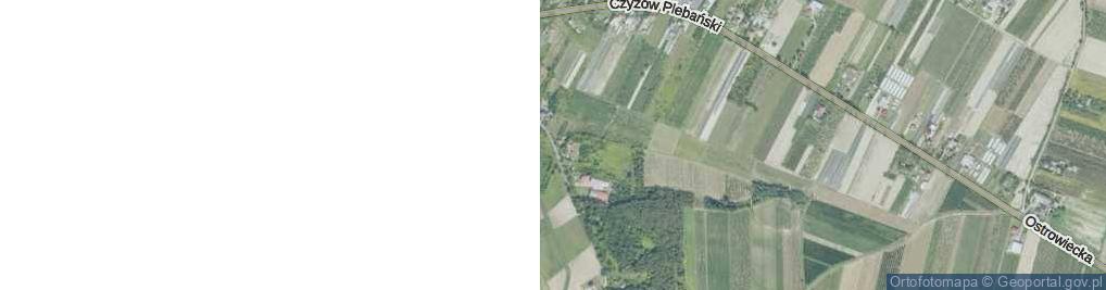 Zdjęcie satelitarne Czyżów Plebański ul.